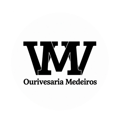 Logotipo original da Ourivesaria Medeiros